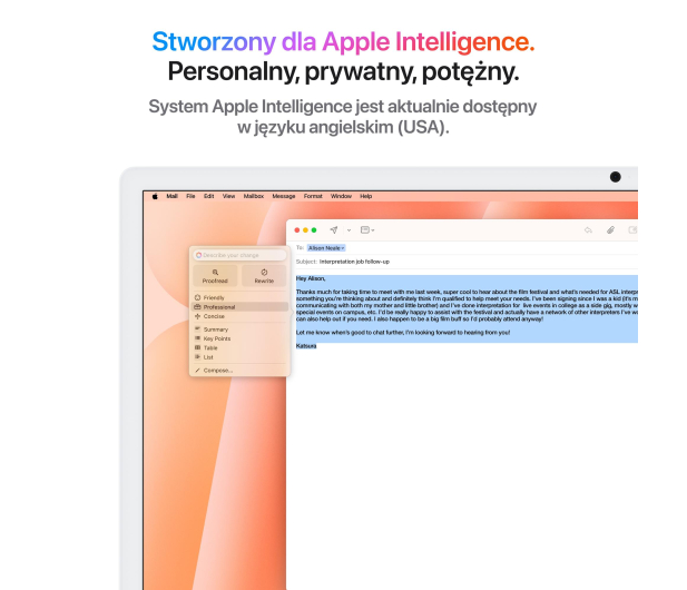 Apple iMac 24 M4/24GB/1TB/MacOS Retina 4,5K Pomarańczowy 8R GPU - 1570312 - zdjęcie 5